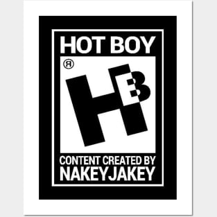 Hot Boy (NakeyJakey) Posters and Art